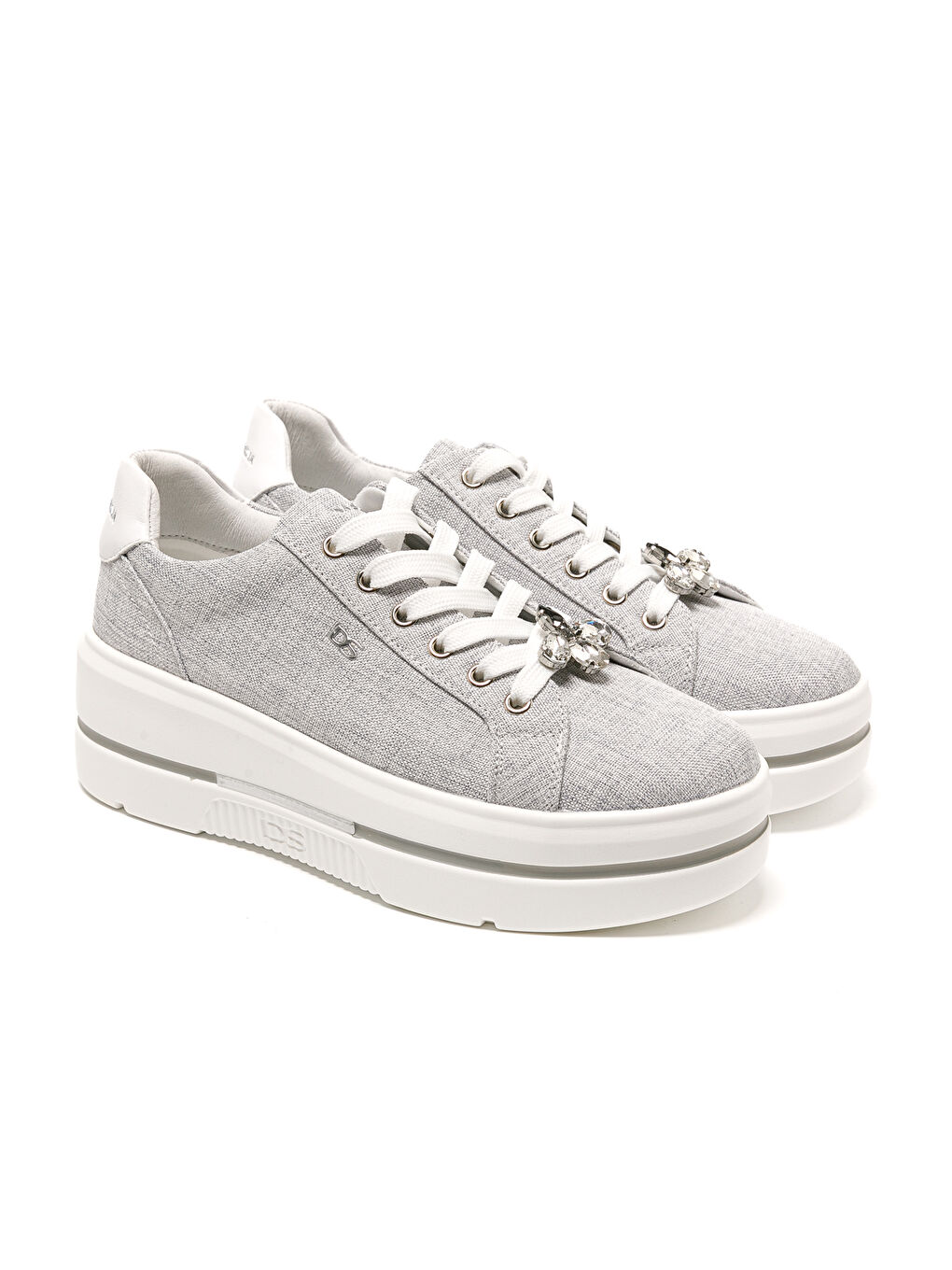 Gri Kadın Sneaker 185551DS TOMAIA 5551DS Grey Silver-2