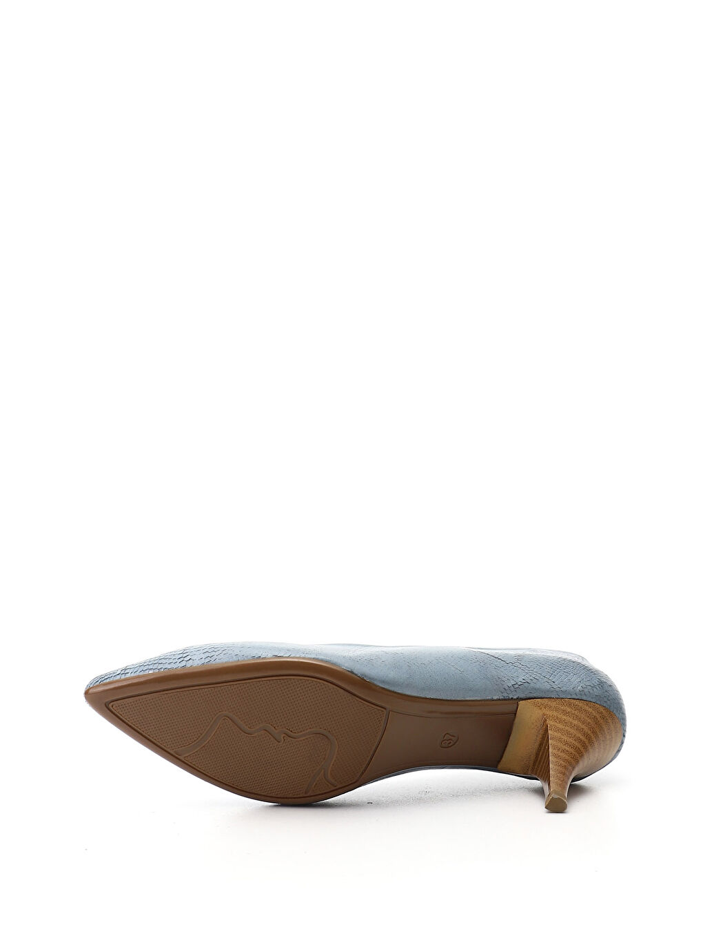 Mavi Kadın MAVİ Sivri Burun İnce Topuklu Hakiki Deri Stiletto-3