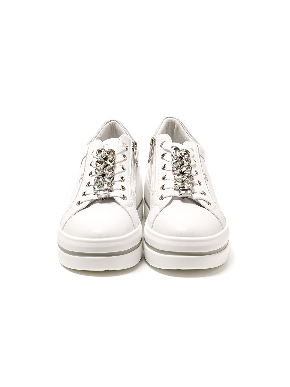 Beyaz Kadın Sneaker 185550DM TOMAIA 5550DM Bianco Argento-2