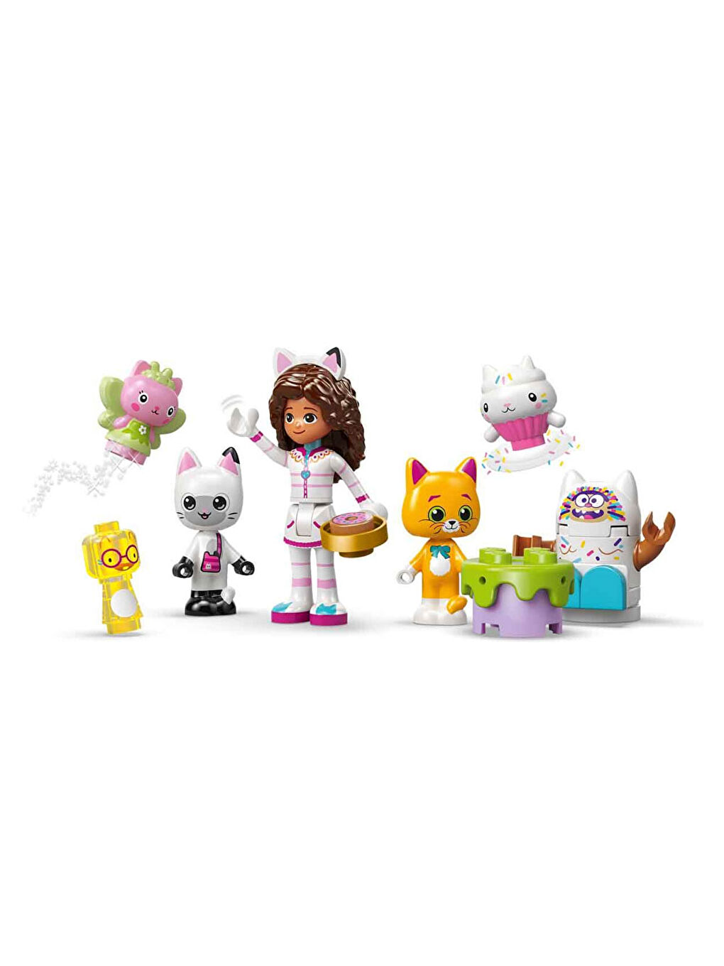 Gabby's Dollhouse Tatlı Şekerleme Dağı ve Kedi Bahçesi 11205-2