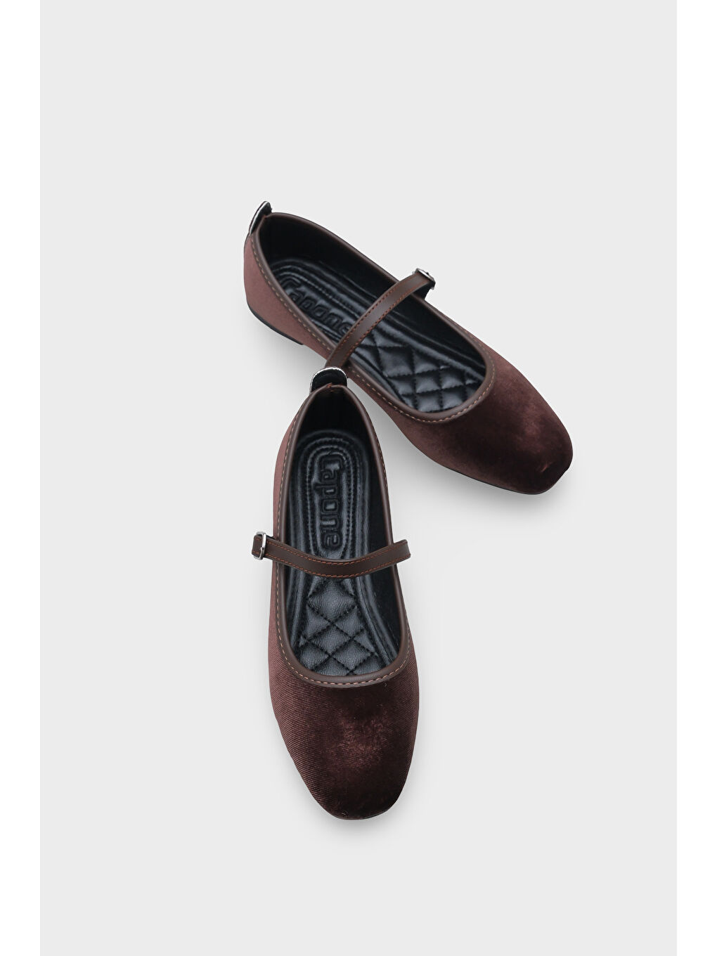 Kahverengi Hanna Trend Kadın Babet-5