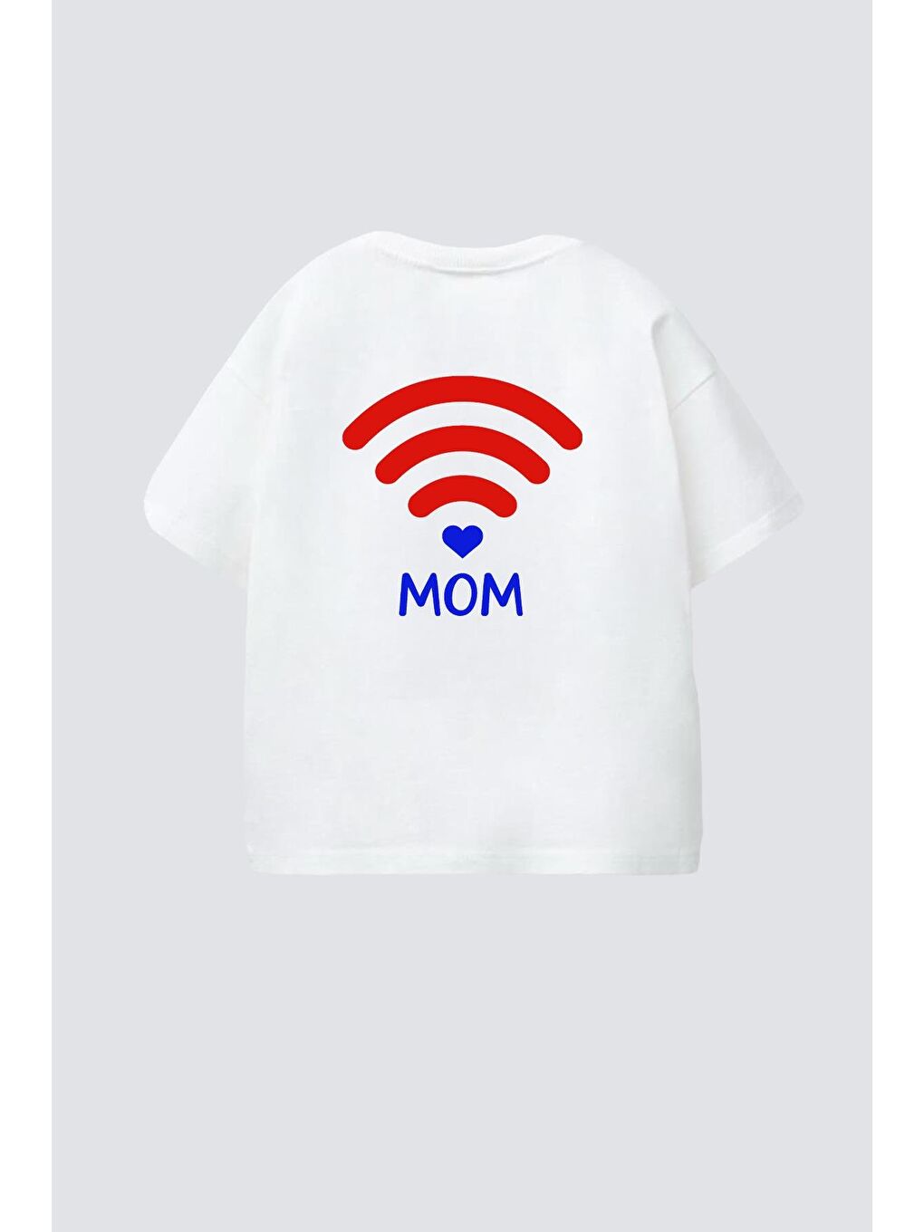 Kırmızı Unisex Bisiklet Yaka Tshirt