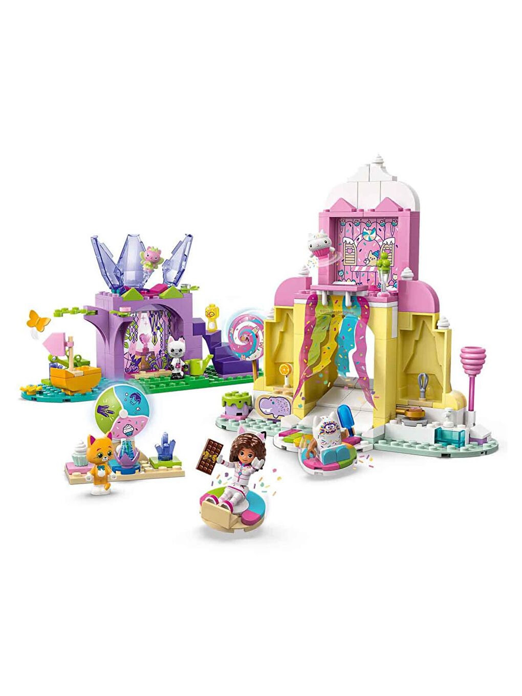 Gabby's Dollhouse Tatlı Şekerleme Dağı ve Kedi Bahçesi 11205-4