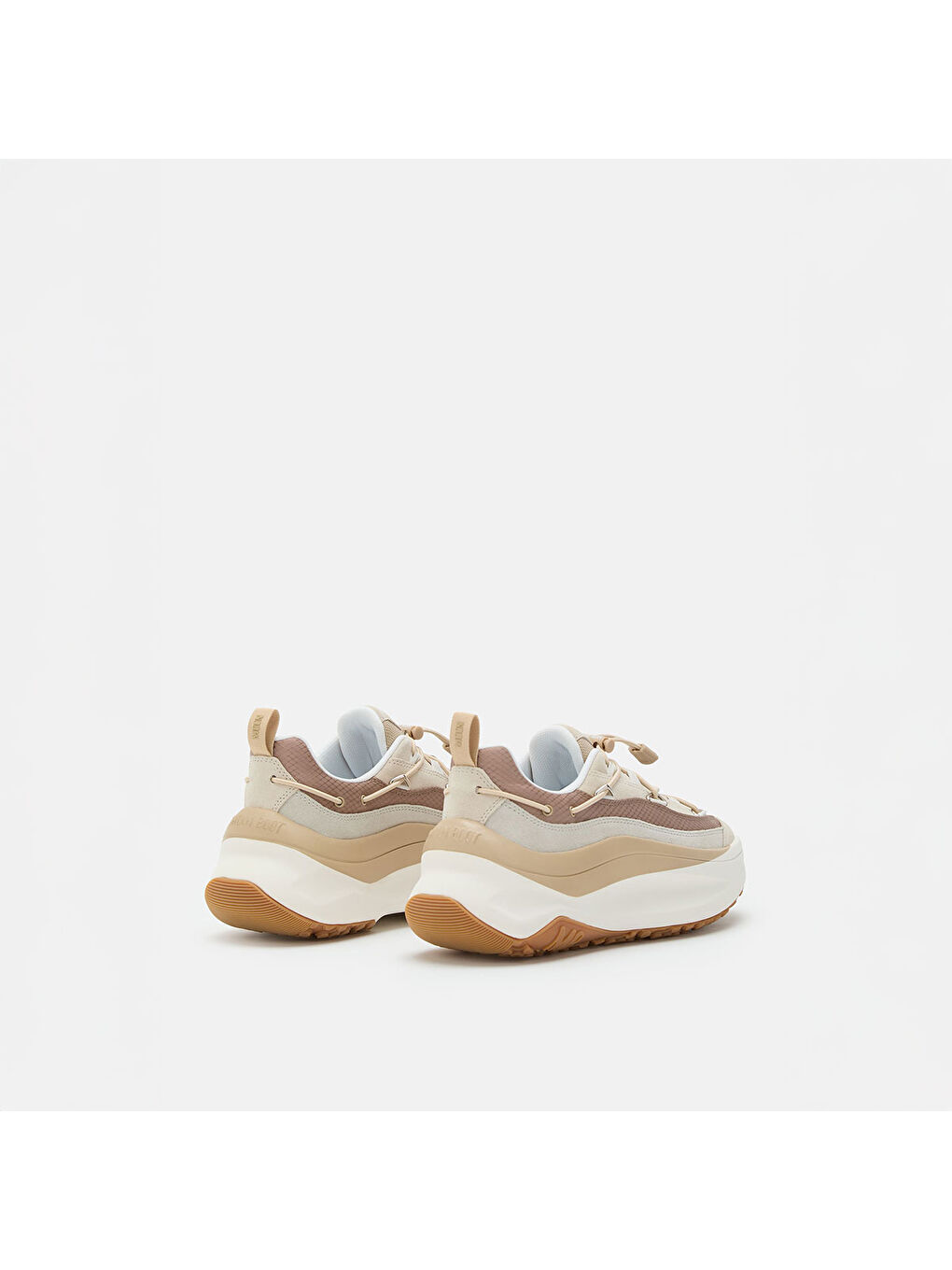 Beyaz Kadın Sneaker ( Günlük) 80D2490090 Moon247 Xlace-1