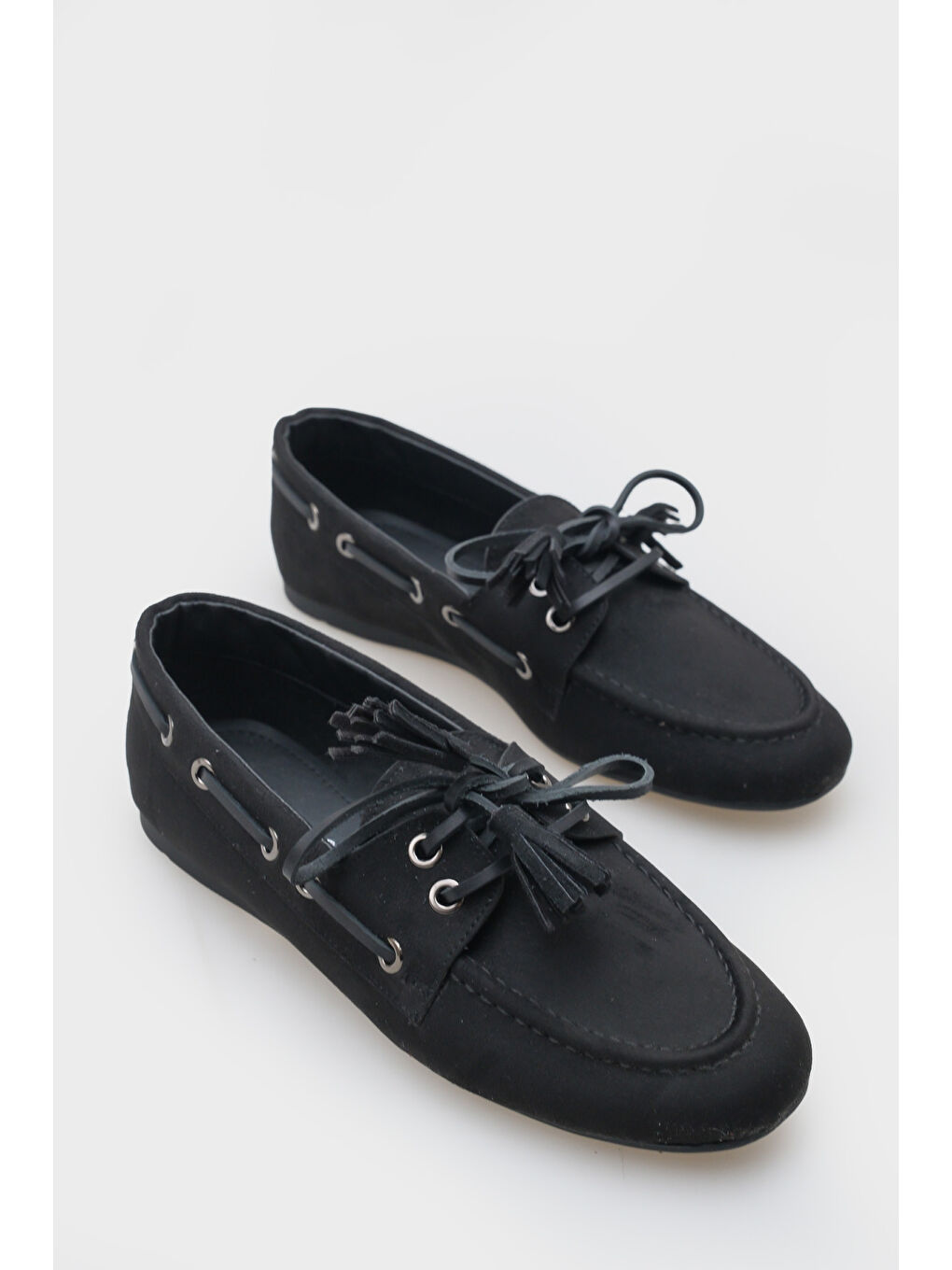 Siyah Marillin Kadın Loafer-1