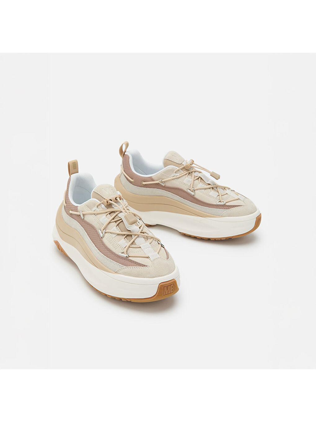 Beyaz Kadın Sneaker ( Günlük) 80D2490090 Moon247 Xlace-3