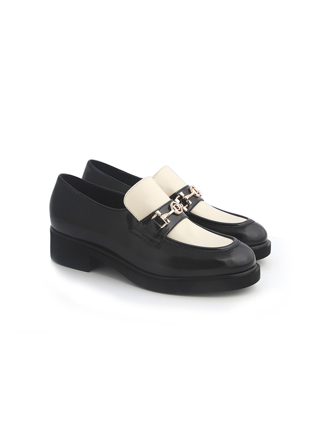 Siyah Kadın Loafer 845328DM 5328 DM ABRAS Vato Nero-1
