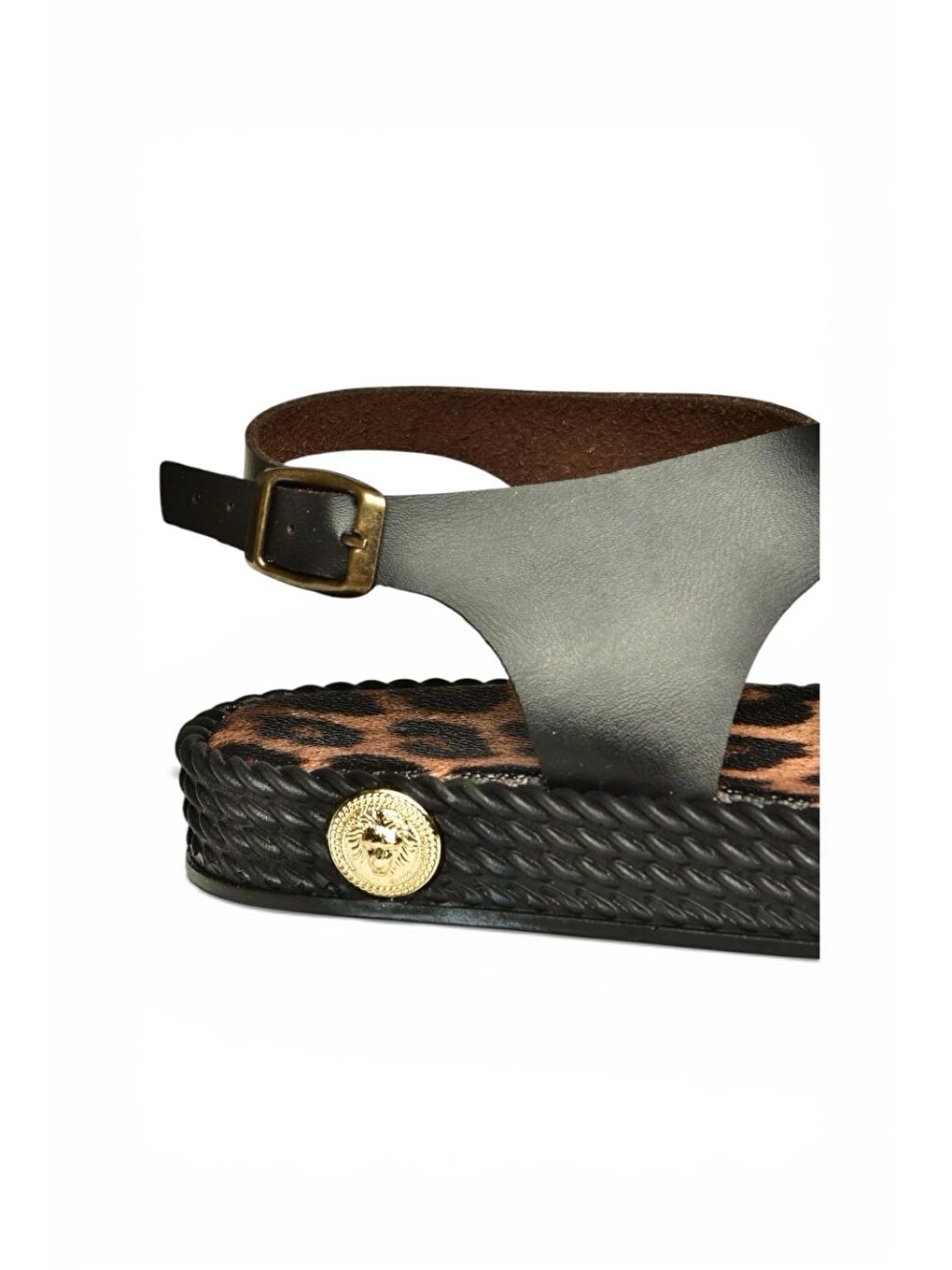 Siyah Kadın Sandalet Y390160503-7