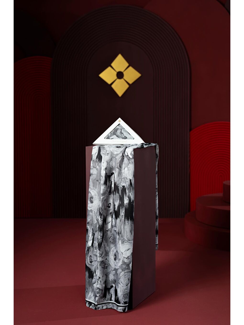 Antrasit Kadın Mellas Soft Şal