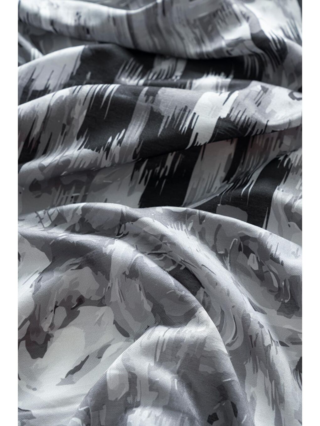 Antrasit Kadın Mellas Soft Şal-3