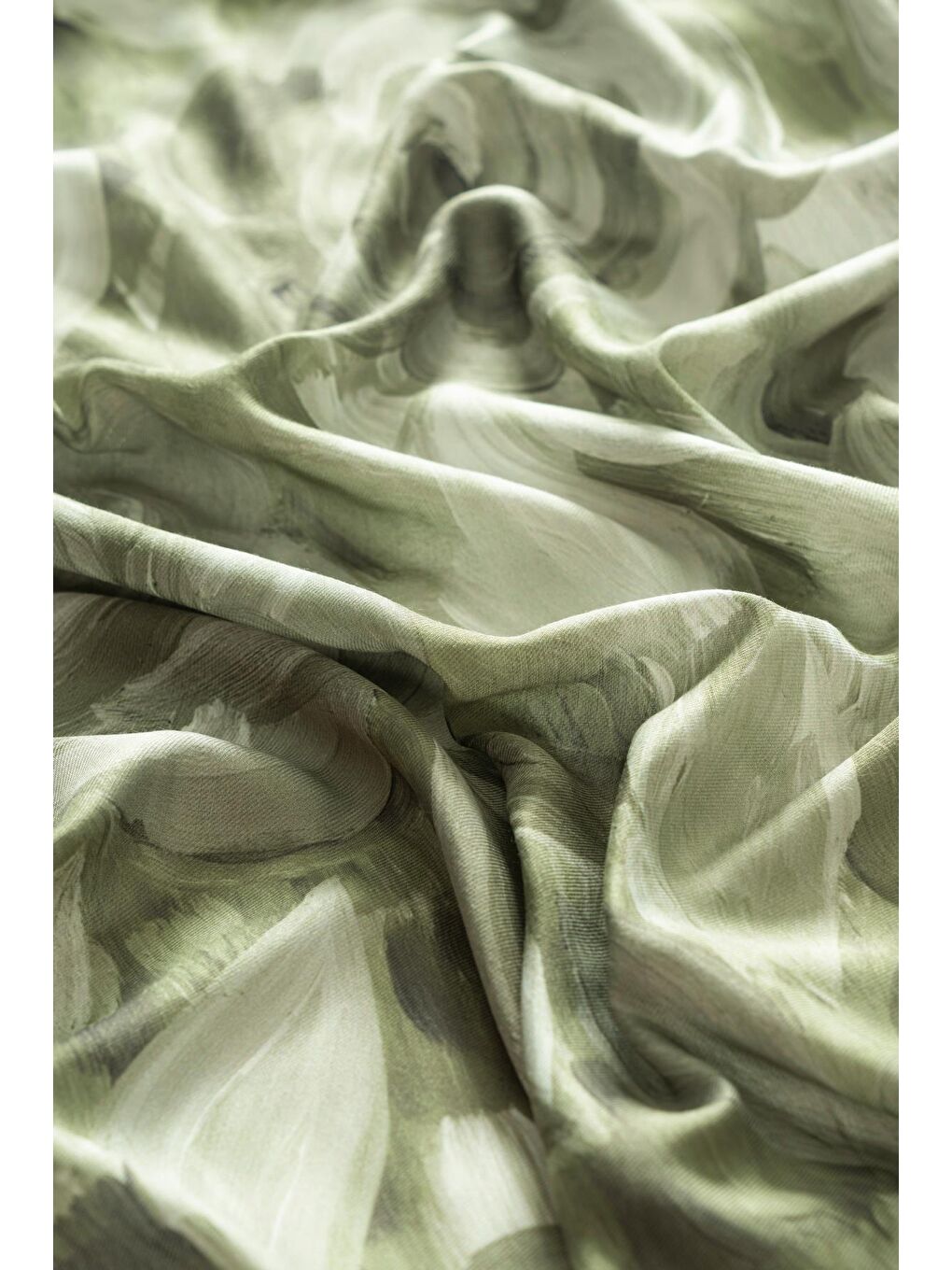 Haki Kadın Mirla Soft Eşarp-2