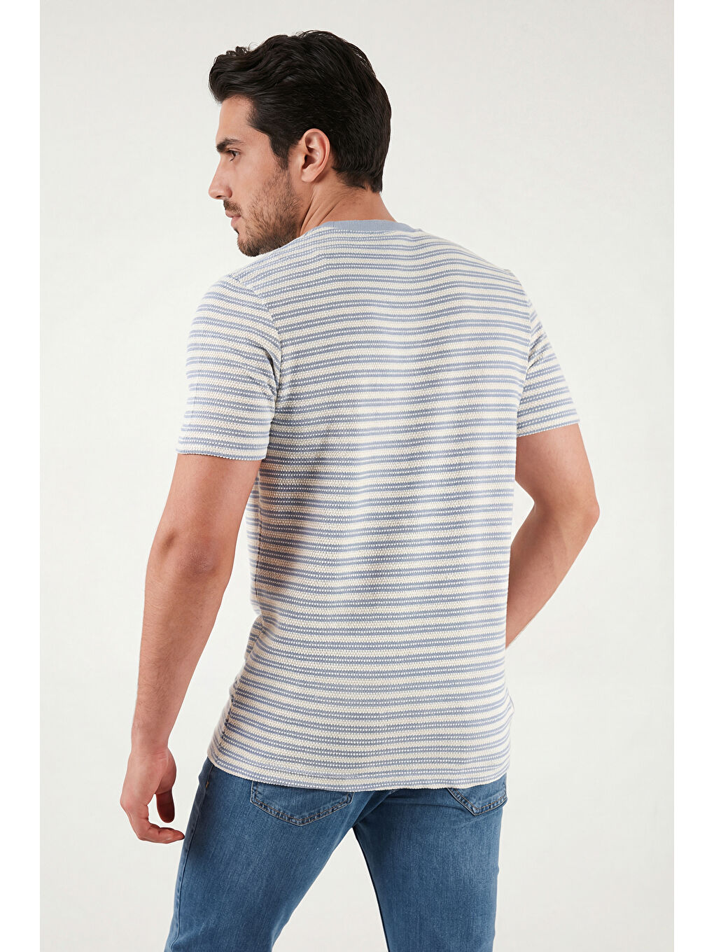 Mavi Pamuklu Regular Fit Bisiklet Yaka T Shirt 5904027-6