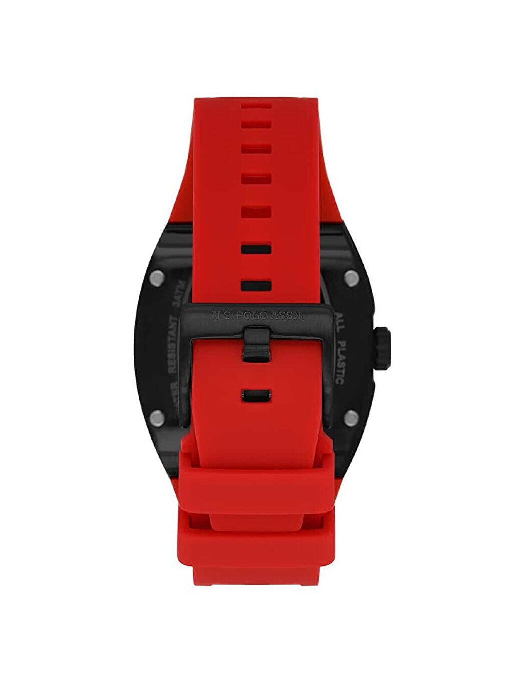 Kırmızı USPA1127-04 Erkek Kol Saati-2