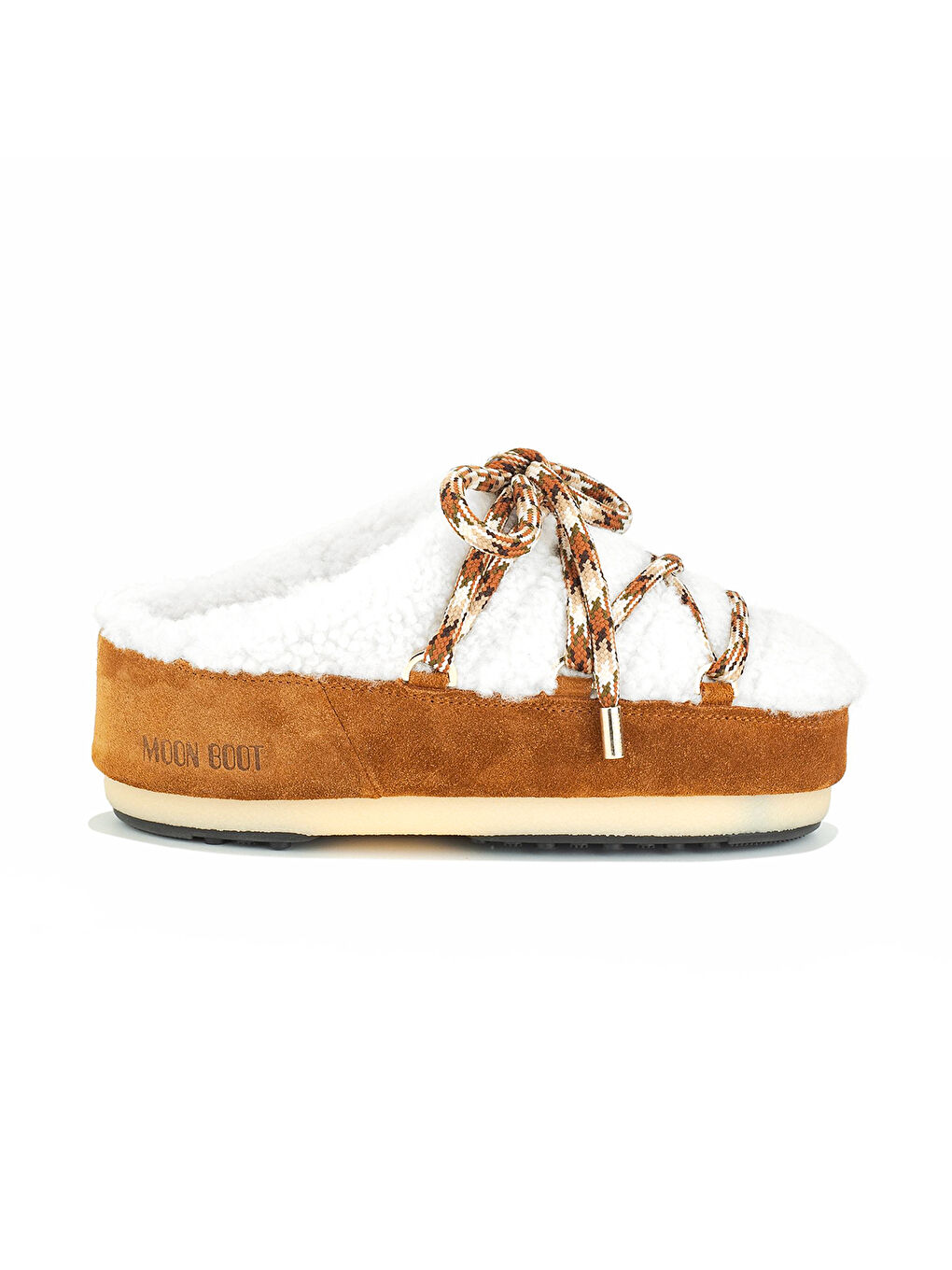 Kahverengi Kadın Bot (Kar) 80D1460240-MA03 Mule Shearling Whisky/Off White
