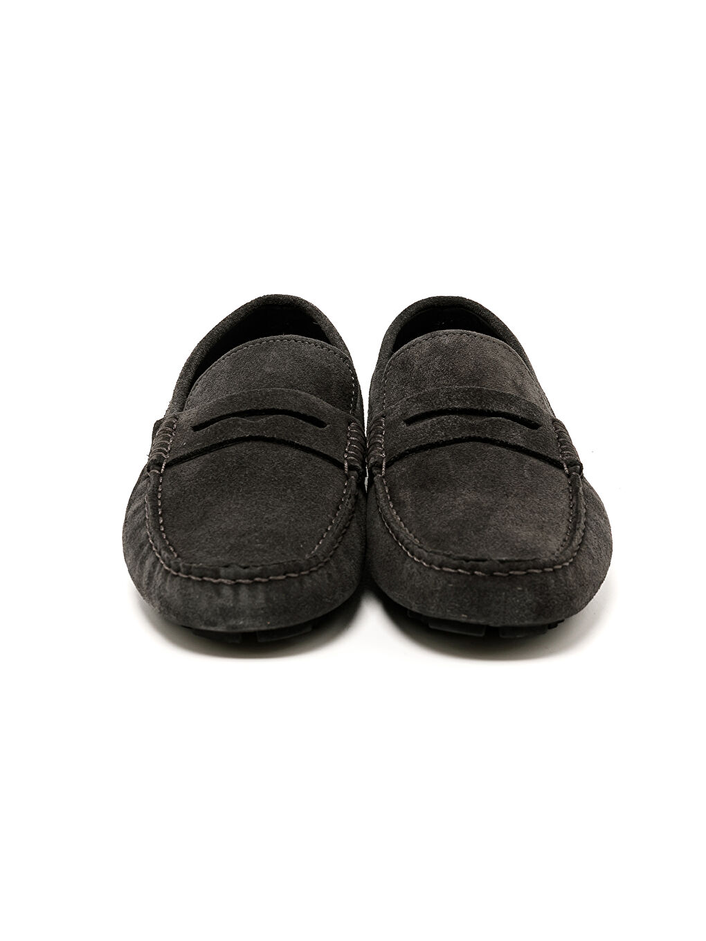 Gri Erkek Klasik Ayakkabı TZ-14553 Grafiti Süet-3