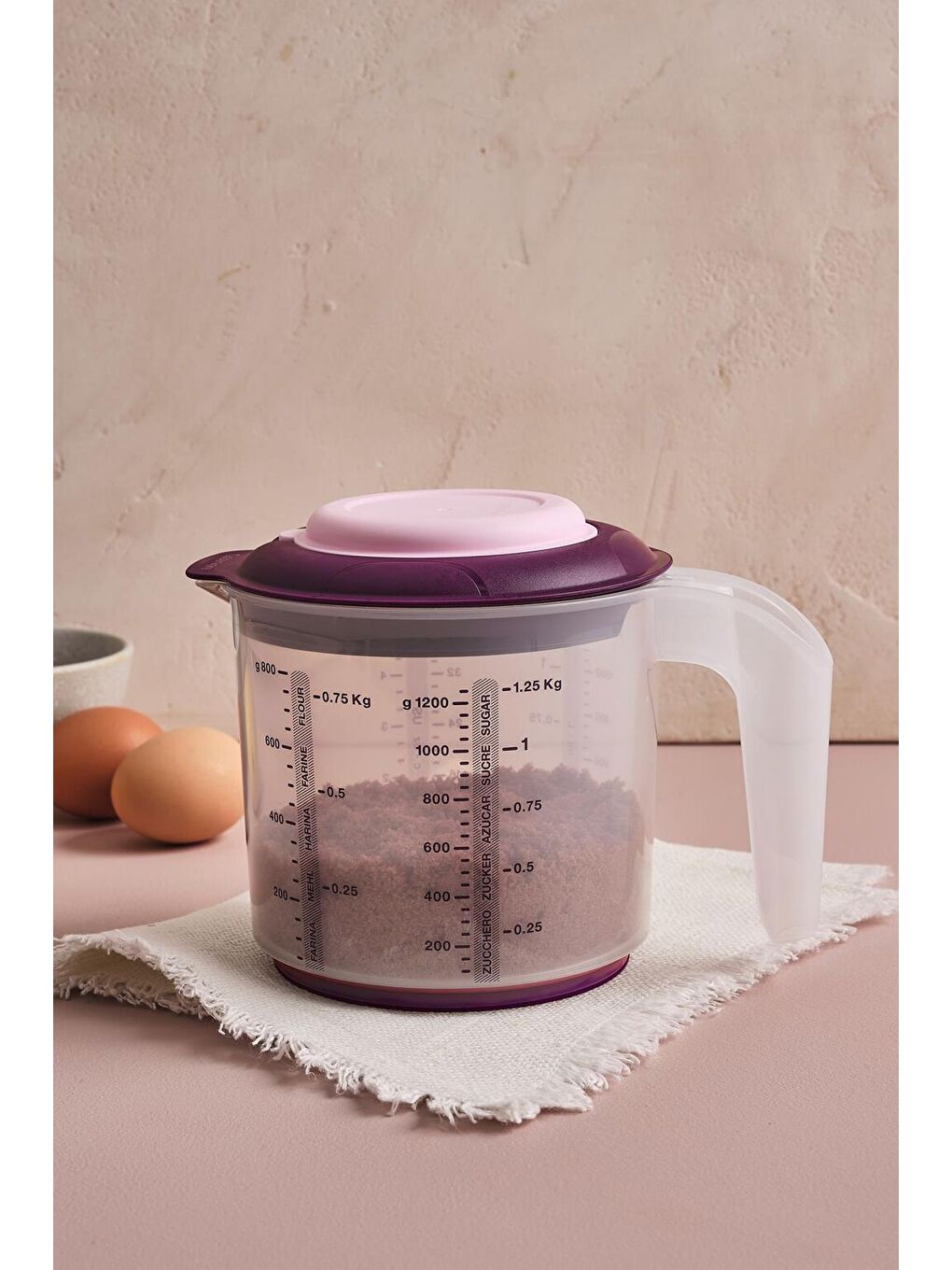 Tupperware Mor Karıştır Sakla 1.25L Mor - 3