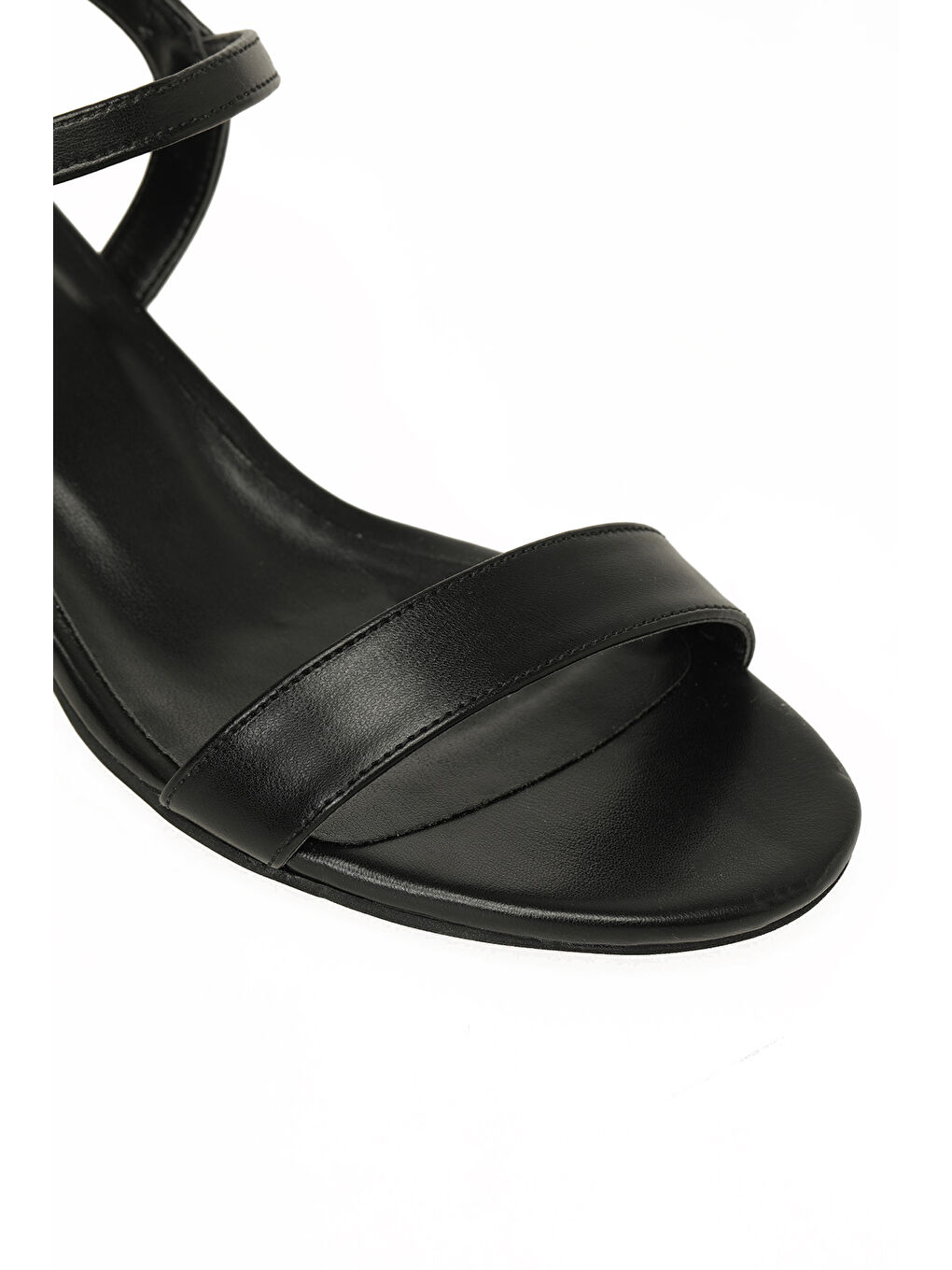 327107.Z 6FX Siyah Kadın Topuklu Sandalet-6