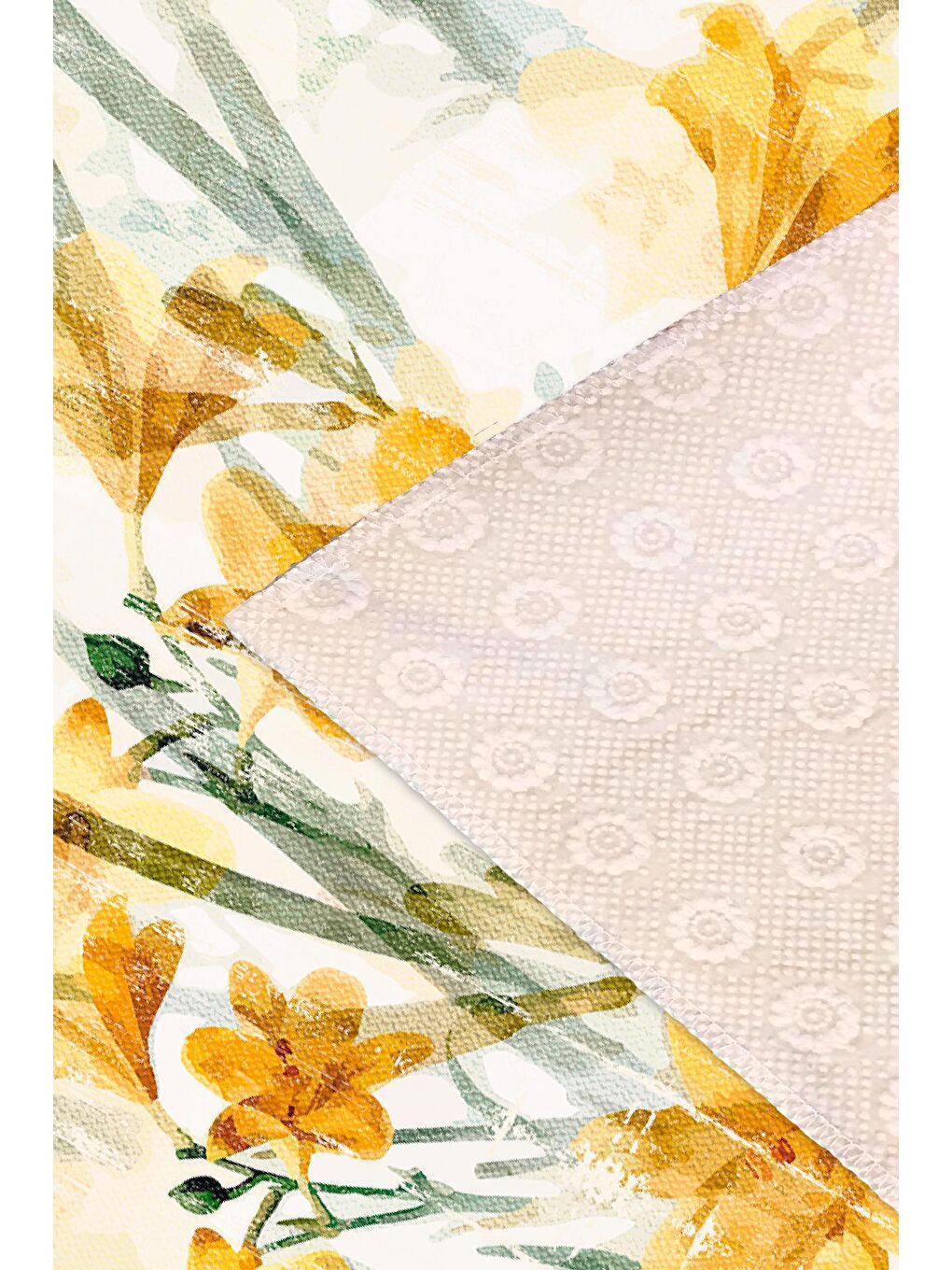 Sarı Dekoratif Özel Tasarım Modern Halısı 180x280 cm-3