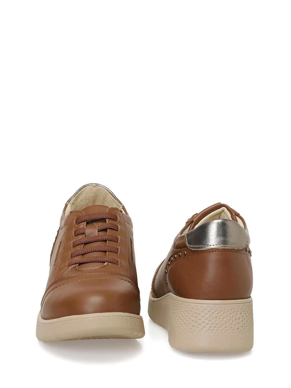 105690.Z6FX Kahverengi Kadın Comfort Ayakkabı-4