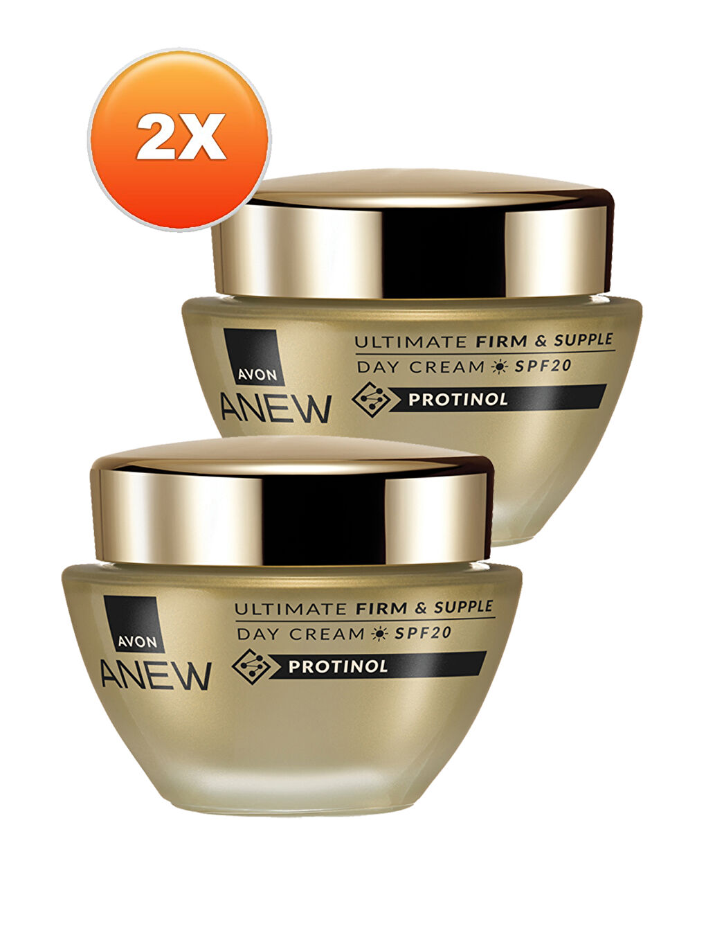 AVON Anew Ultimate Firm & Supple Gündüz Kremi SPF20 50 Ml. İkili Set - 1