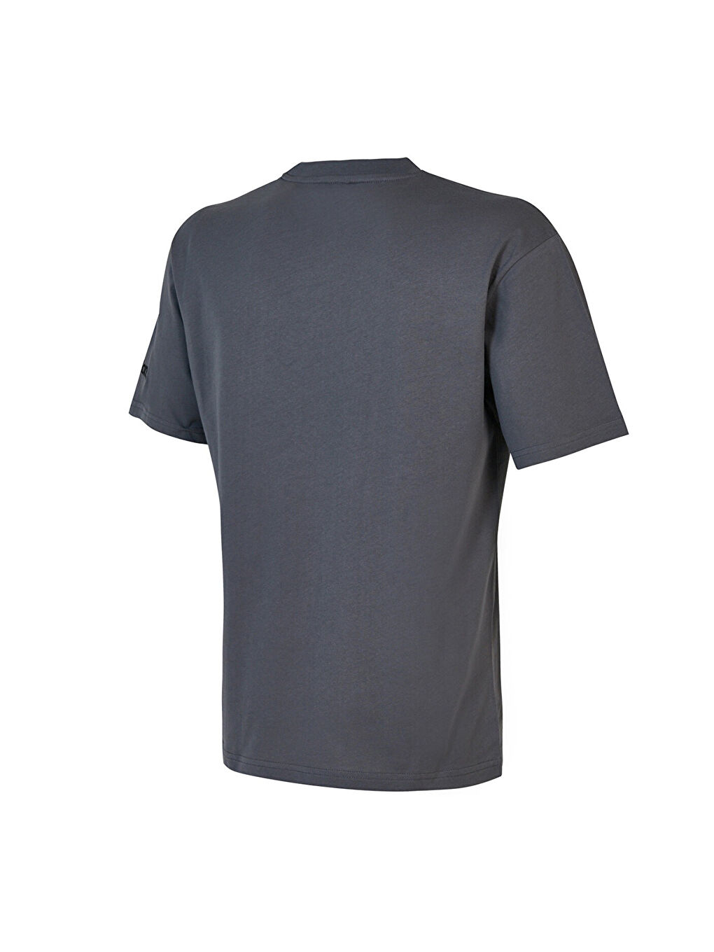 1644 Erkek Gri Tişört-1