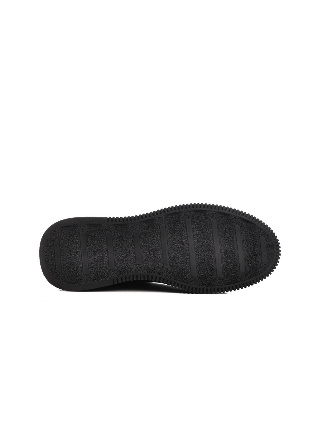 Siyah Hakiki Deri Erkek Casual Ayakkabı-4