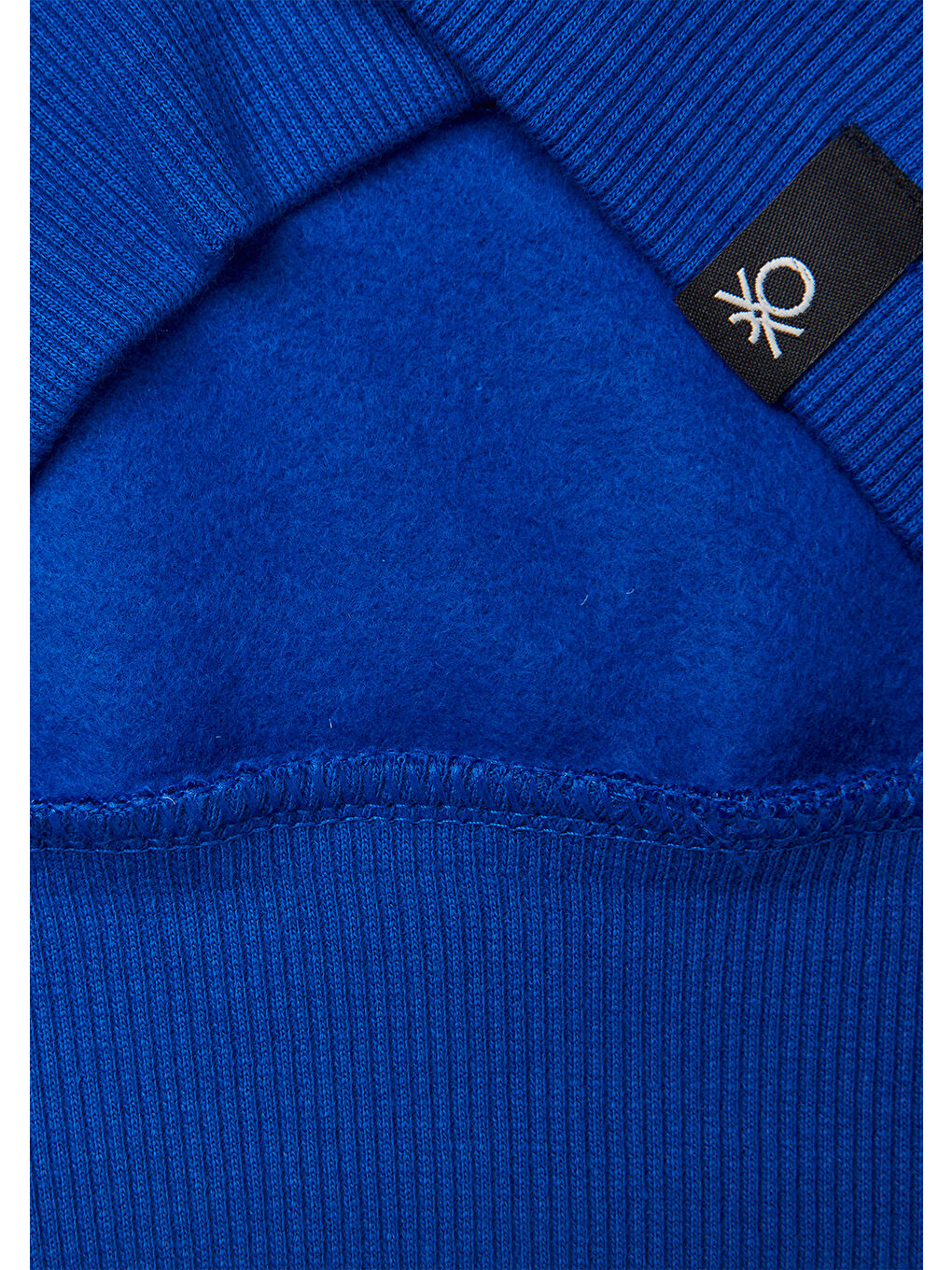 Erkek Çocuk Saks Mavisi Spiderman Baskılı Logolu Ribanalı Yuvarlak Yaka Sweatshirt-2