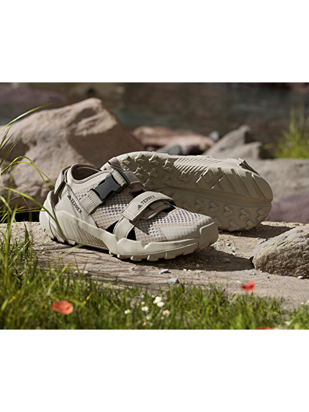 Terrex Hydroterra At Erkek Outdoor Sandaleti Jı1030 Bej-2