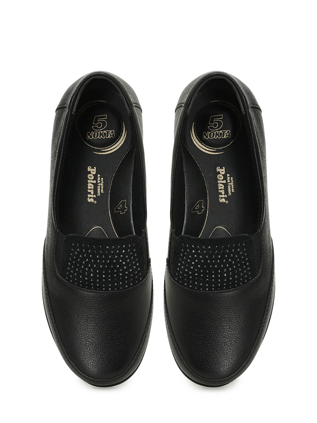 105205.Z5PR Siyah Kadın Düz Ayakkabı-3