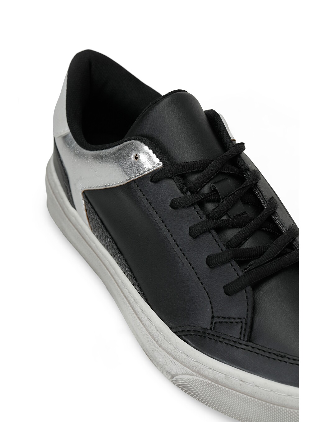 26k-136 Siyah Kadın Sneaker-6