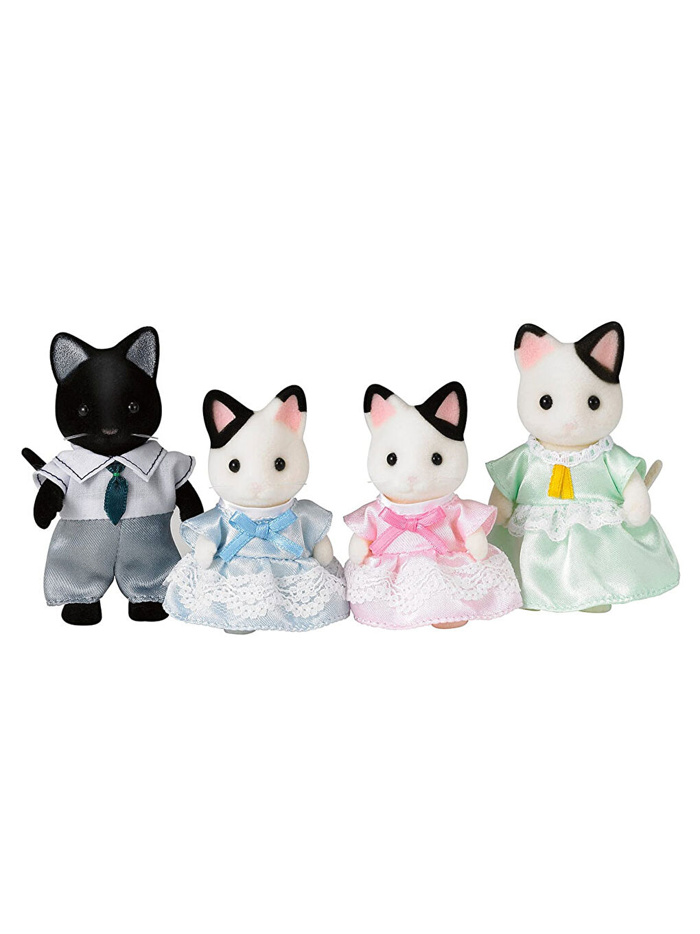 Sylvanian Families Renksiz Smokinli Kedi Ailesi 5181