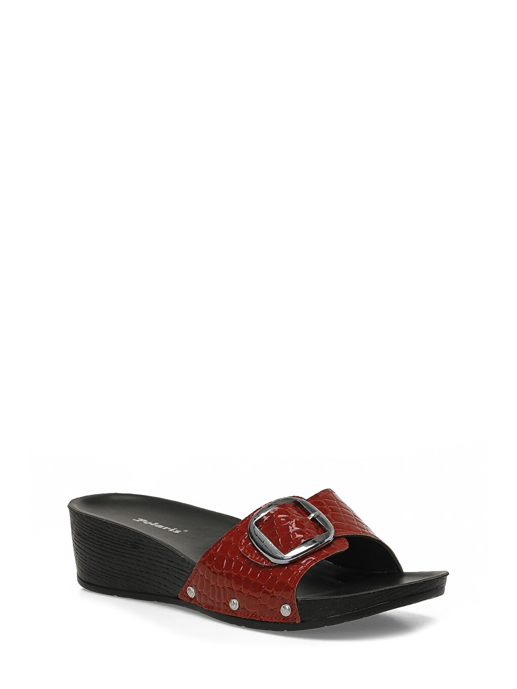 409007.Z6FX Kırmızı Kadın Ev Terliği-1