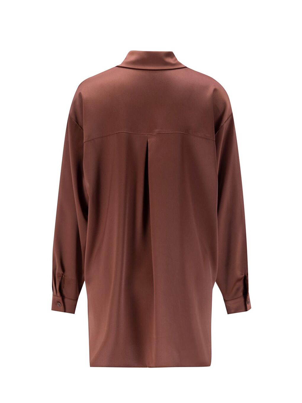 Kahverengi Basic Gömlek 24Kd9240 Acı Kahve-6