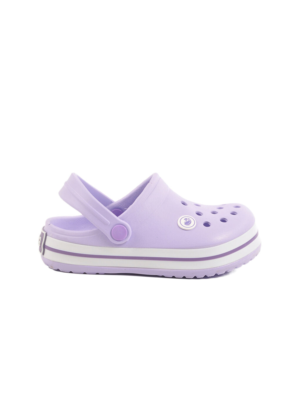 Lila Eva Hafif Kız Çocuk Sabo Terlik 214 F