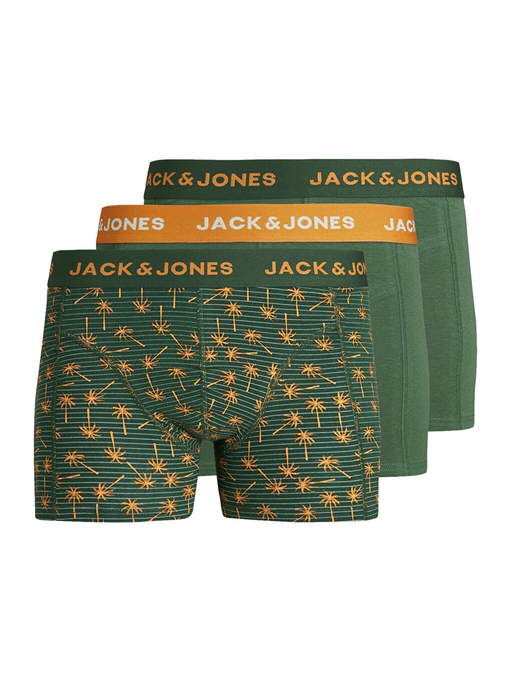 Ula 3 Pack Erkek Yeşil İç Çamaşır