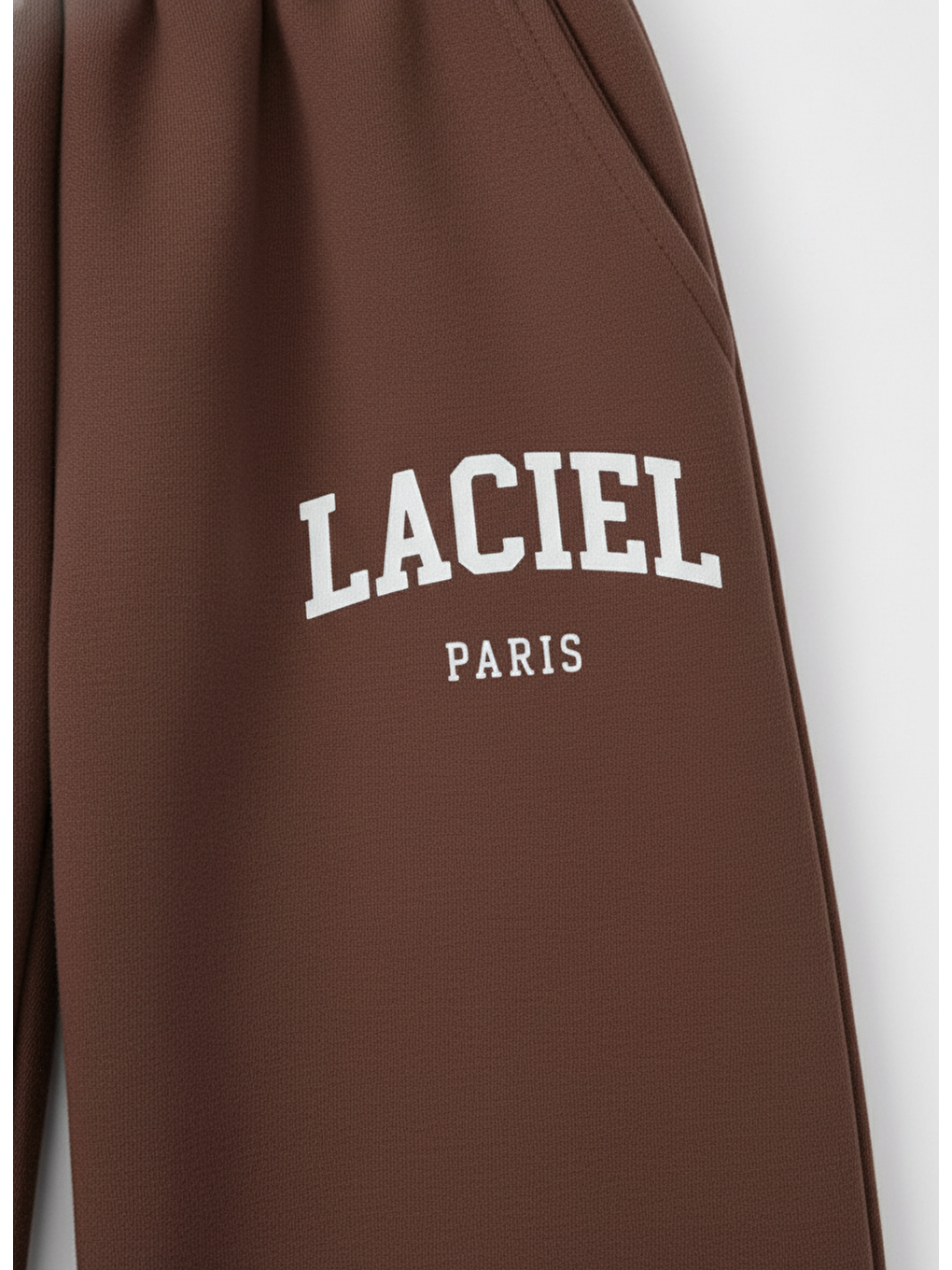 Unisex Çocuk Pamuklu Kahverengi Kapüşonlu Fermuarlı Eşofman Takım – Rahat Kesim-2