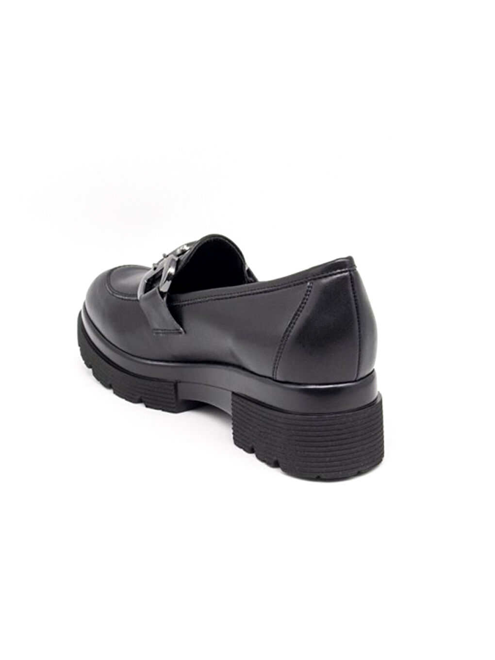 Siyah Kadın Klasik Ayakkabı 2G4840 4840 Micro Tech Nero-3