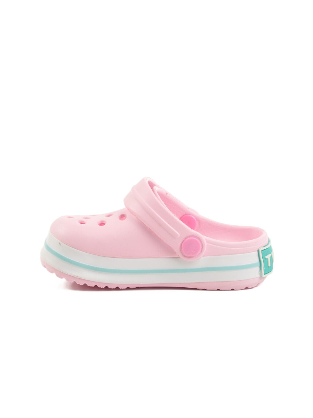 Pembe Eva Hafif Kız Çocuk Sabo Terlik 214 P-1