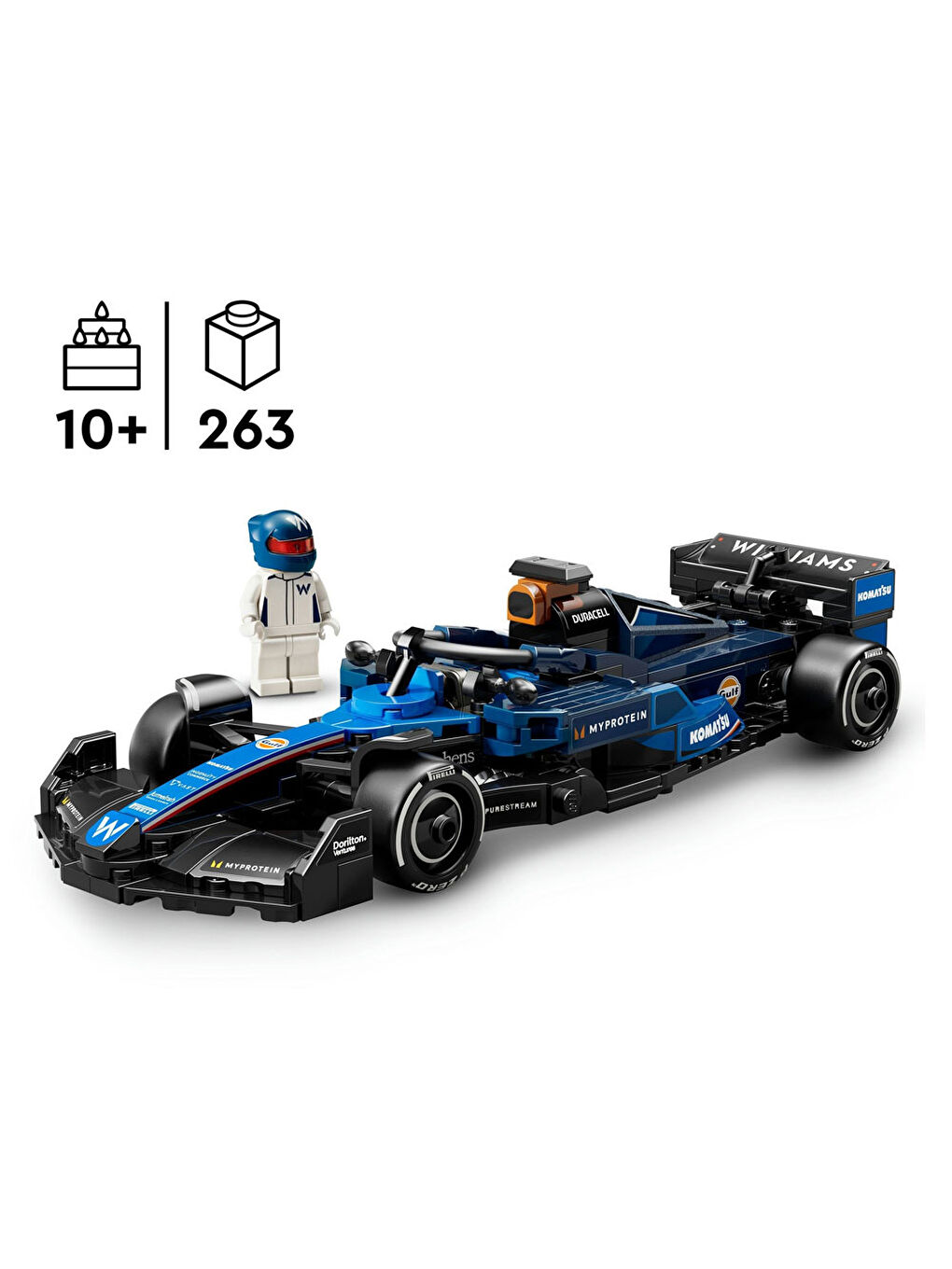 Speed Champions Williams Racing FW46 F1 Yarış Arabası 77249-1