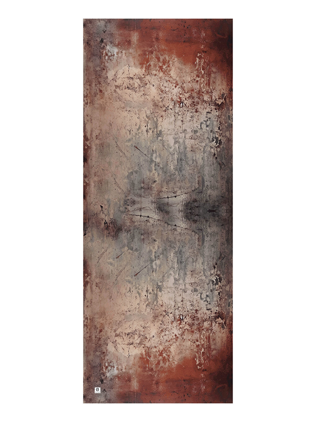 Kahverengi Vela Desenli Pamuk Şal Camel-6