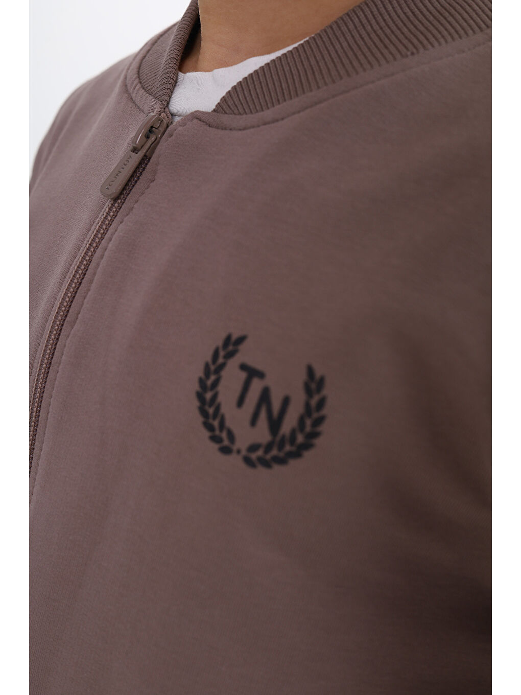 Kahverengi Erkek Çocuk Baskılı Hırka-2