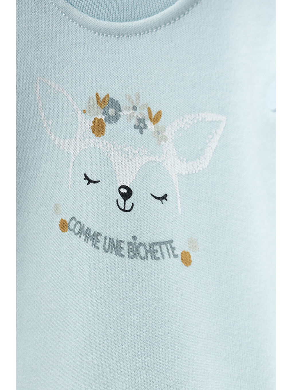 Yeşil Kız Bebek Animal Desenli % 100 Pamuk 10' Lu Hastane Çıkış Seti 0 Ay - 3 Ay-1