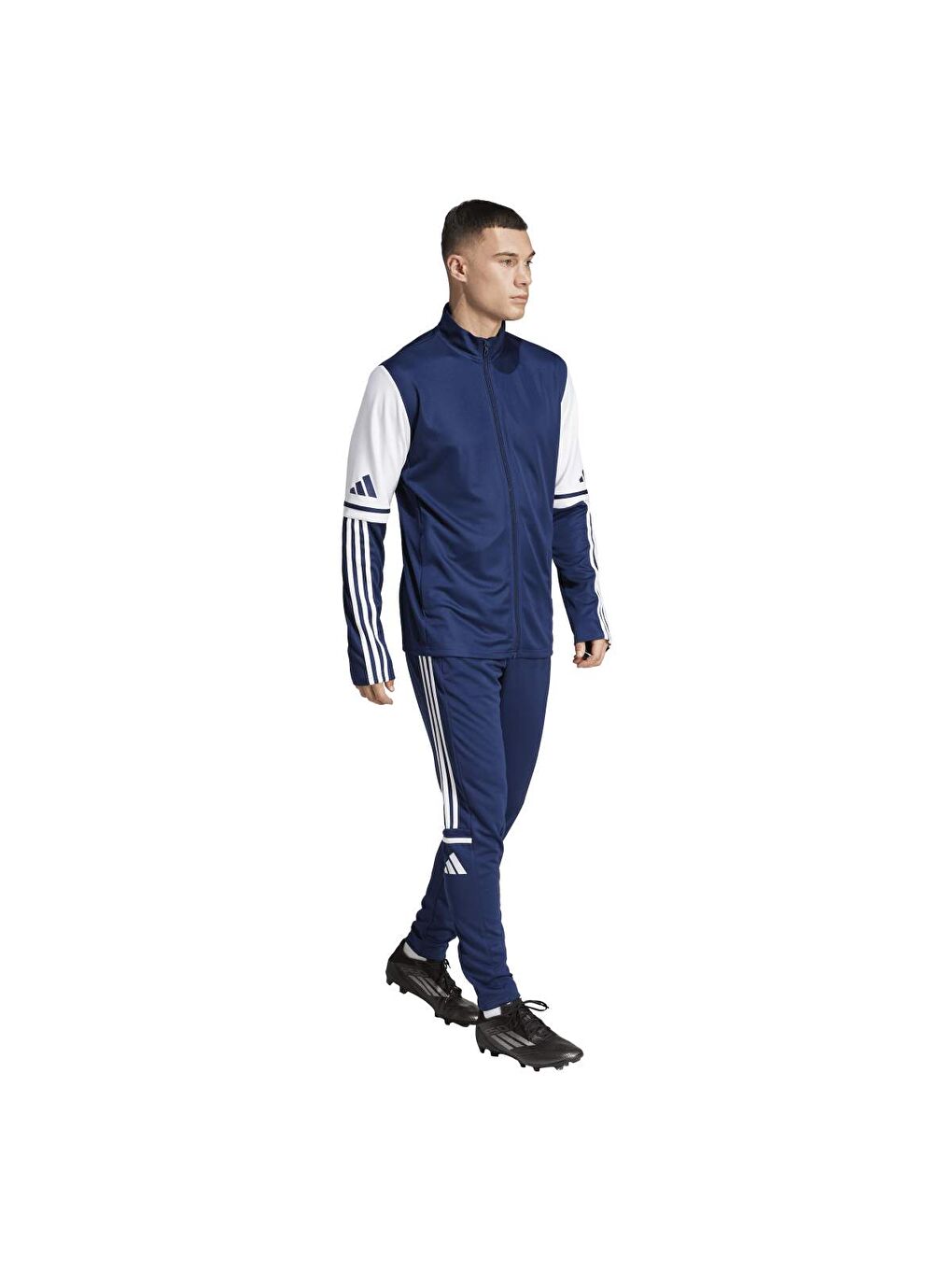 Sq25 Training Erkek Lacivert Dik Yaka Ceket-4