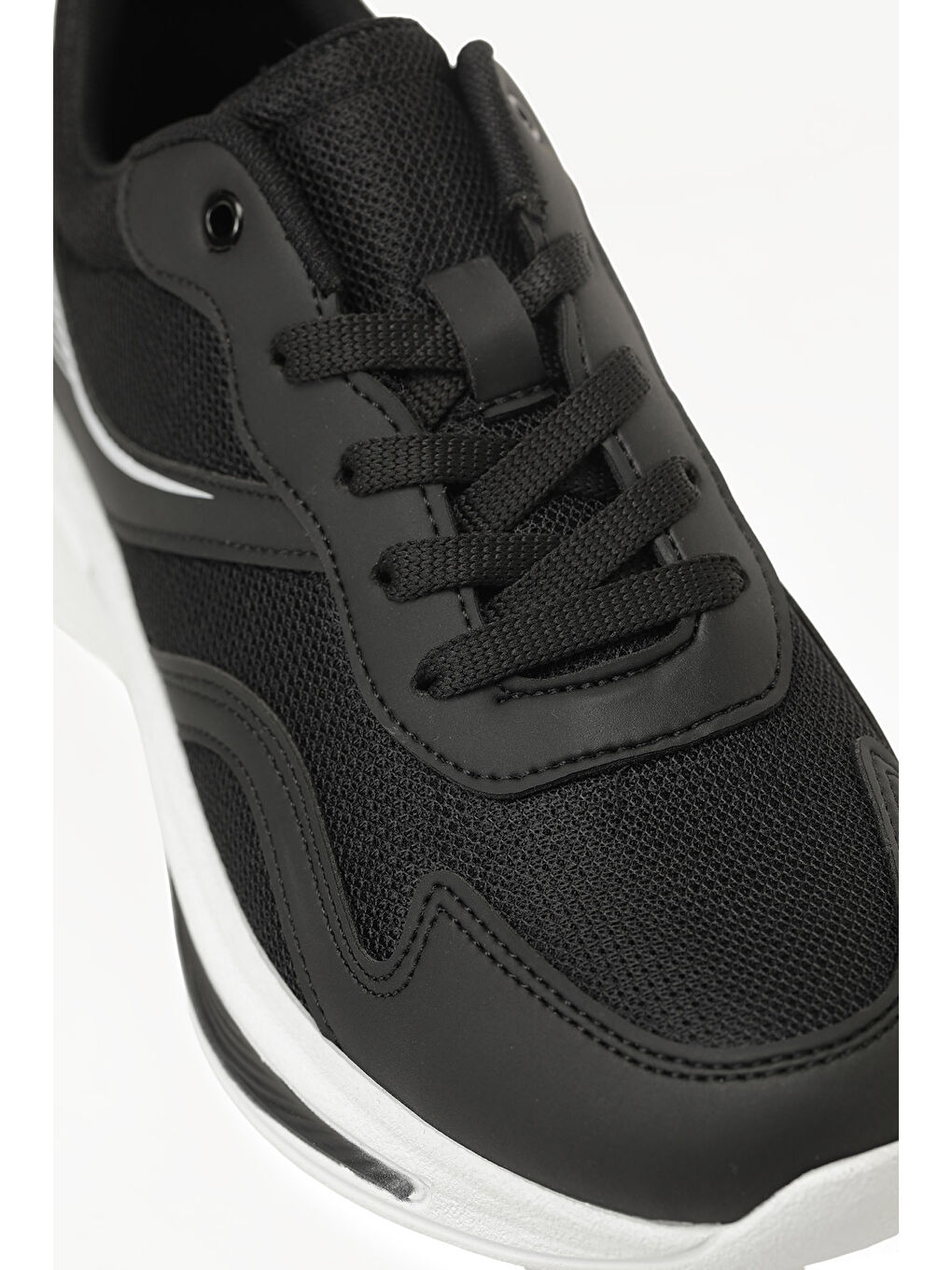 TRX25S-123 W 6FX Siyah Kadın Spor Ayakkabı-6