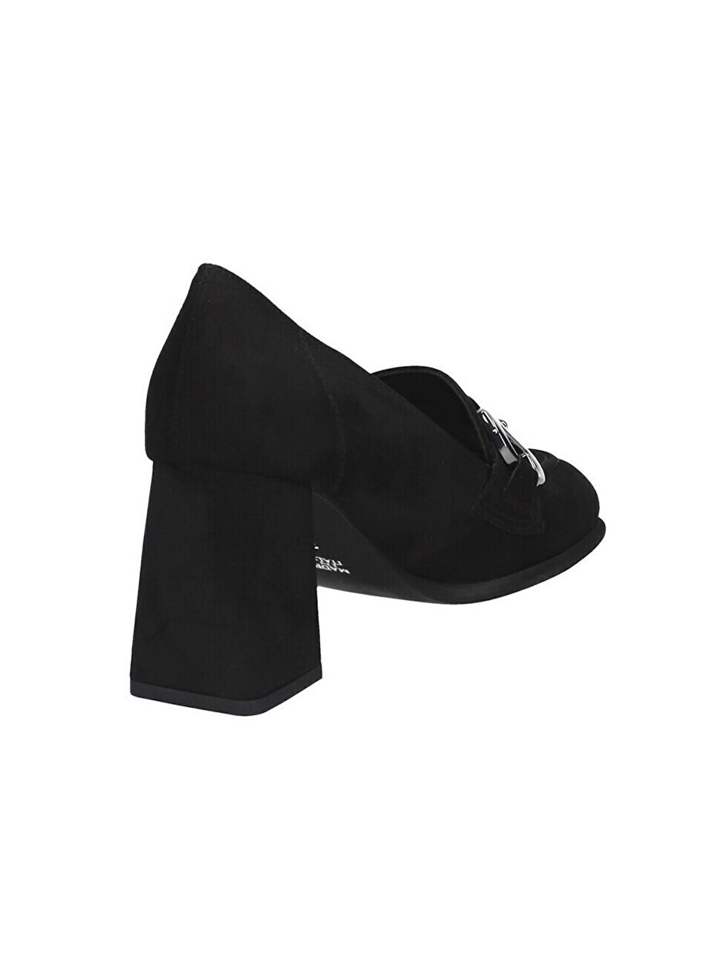 Siyah Kadın Topuklu / Stiletto 1H4638 4638 CAMOSCIO Nero-3