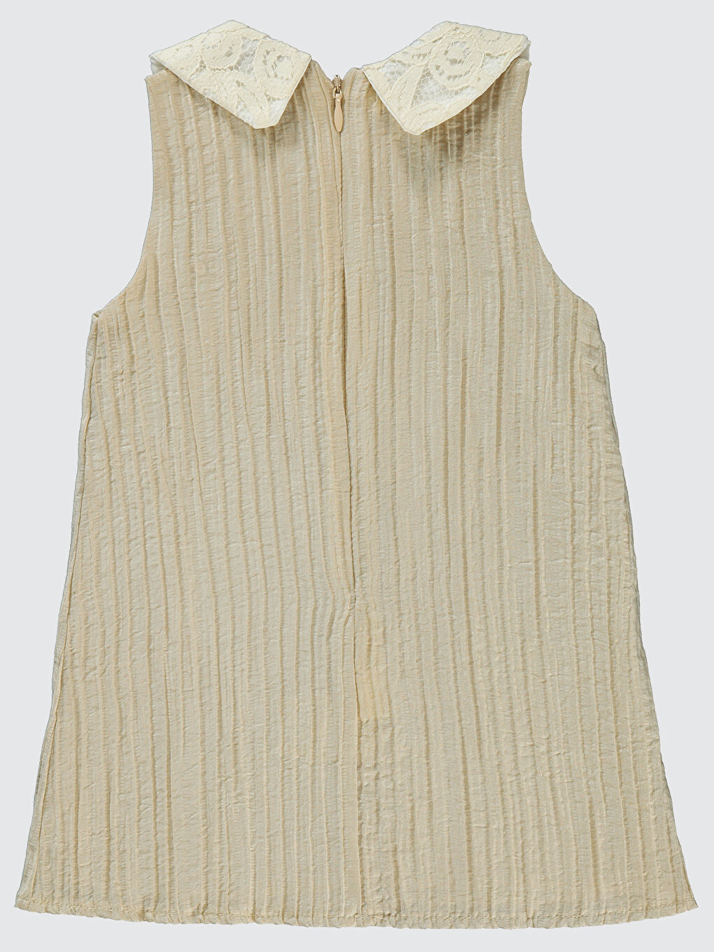 Baby Kız Bebek Elbise 6-18 Ay Bej-1