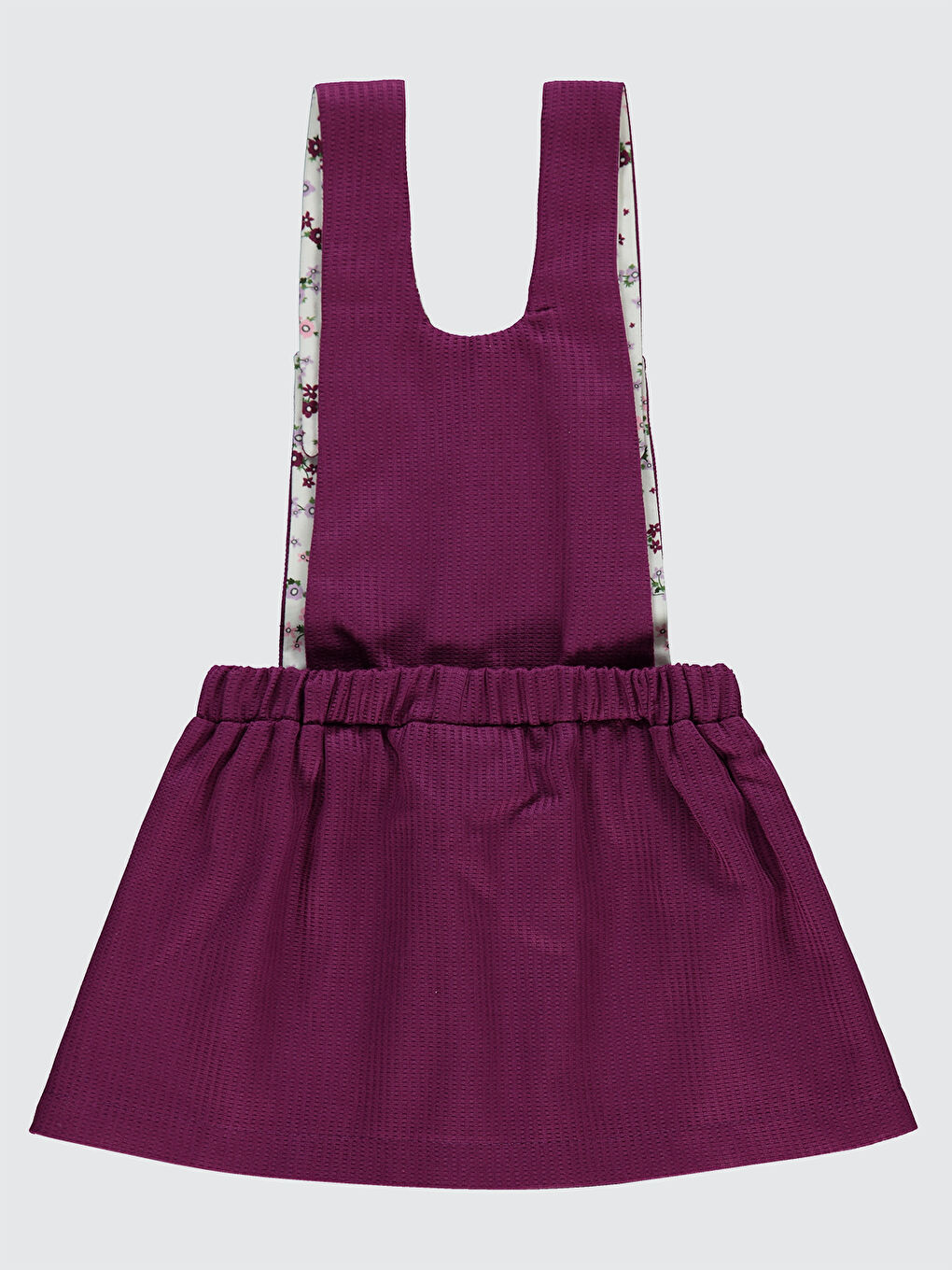 Baby Kız Bebek Elbise 6-18 Ay Patlıcan Moru-1