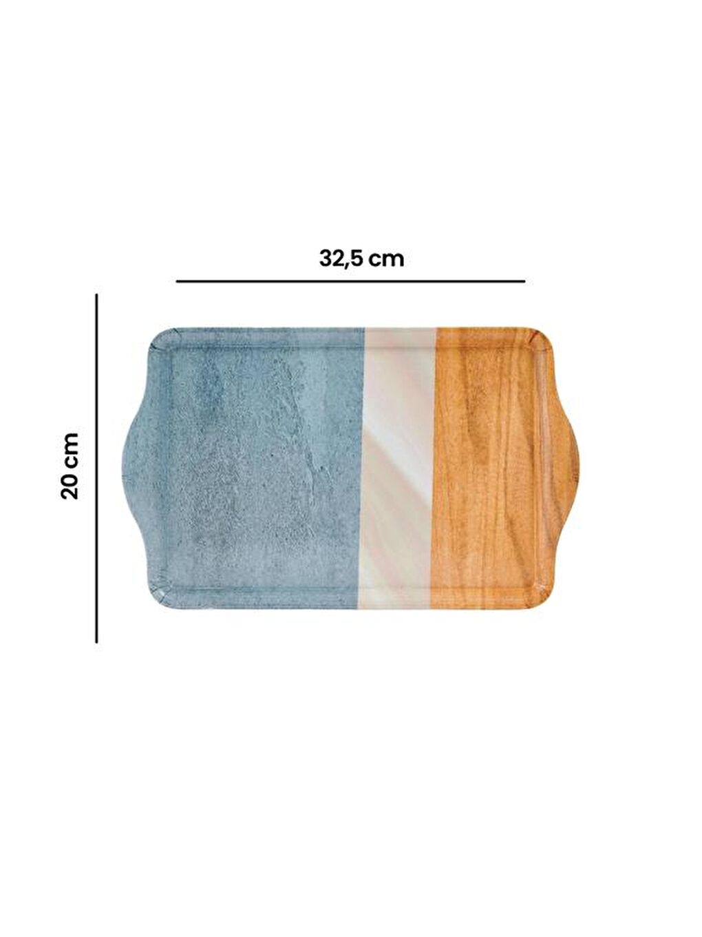 Karışık Efes Servis Tepsisi - 32,5x20 cm-4