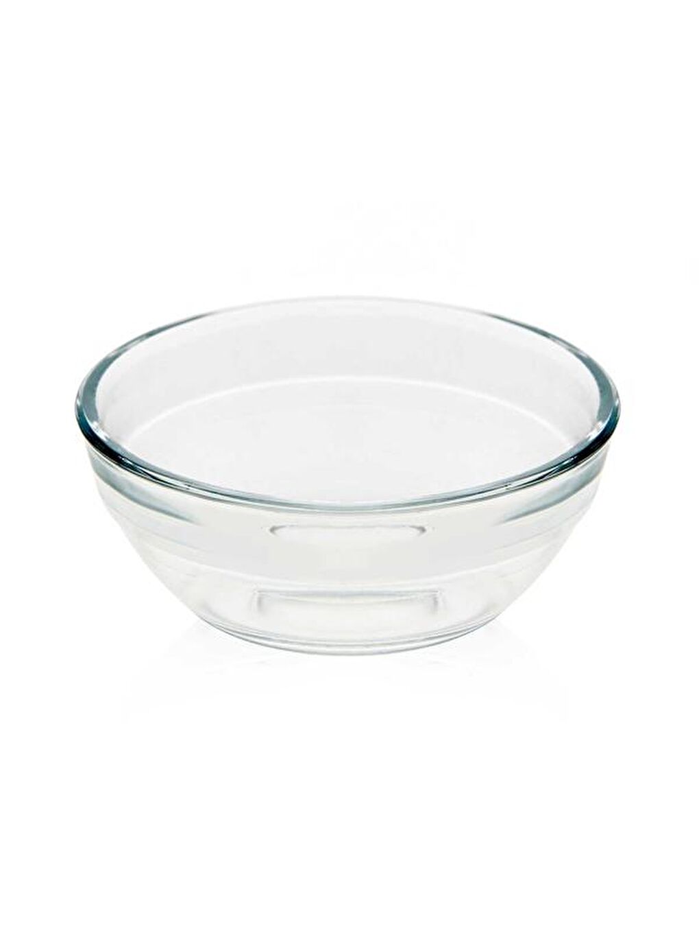 Renksiz Cam Kase - Şeffaf - 7,5 cm