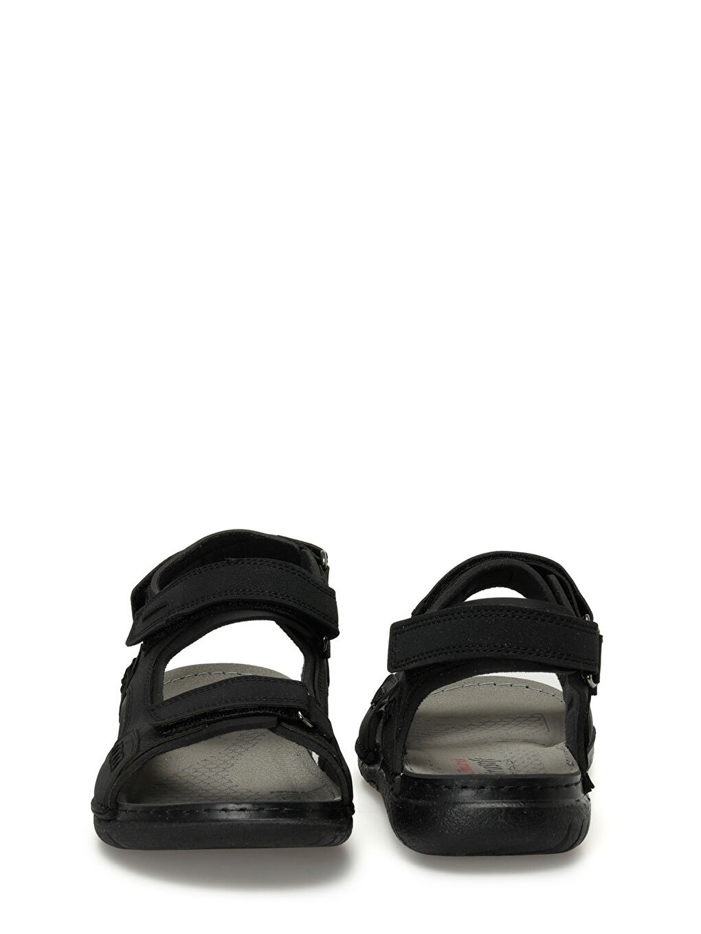 400677.M2FX Siyah Erkek Sandalet-4